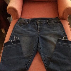 Maurices crop jeans Size XL R